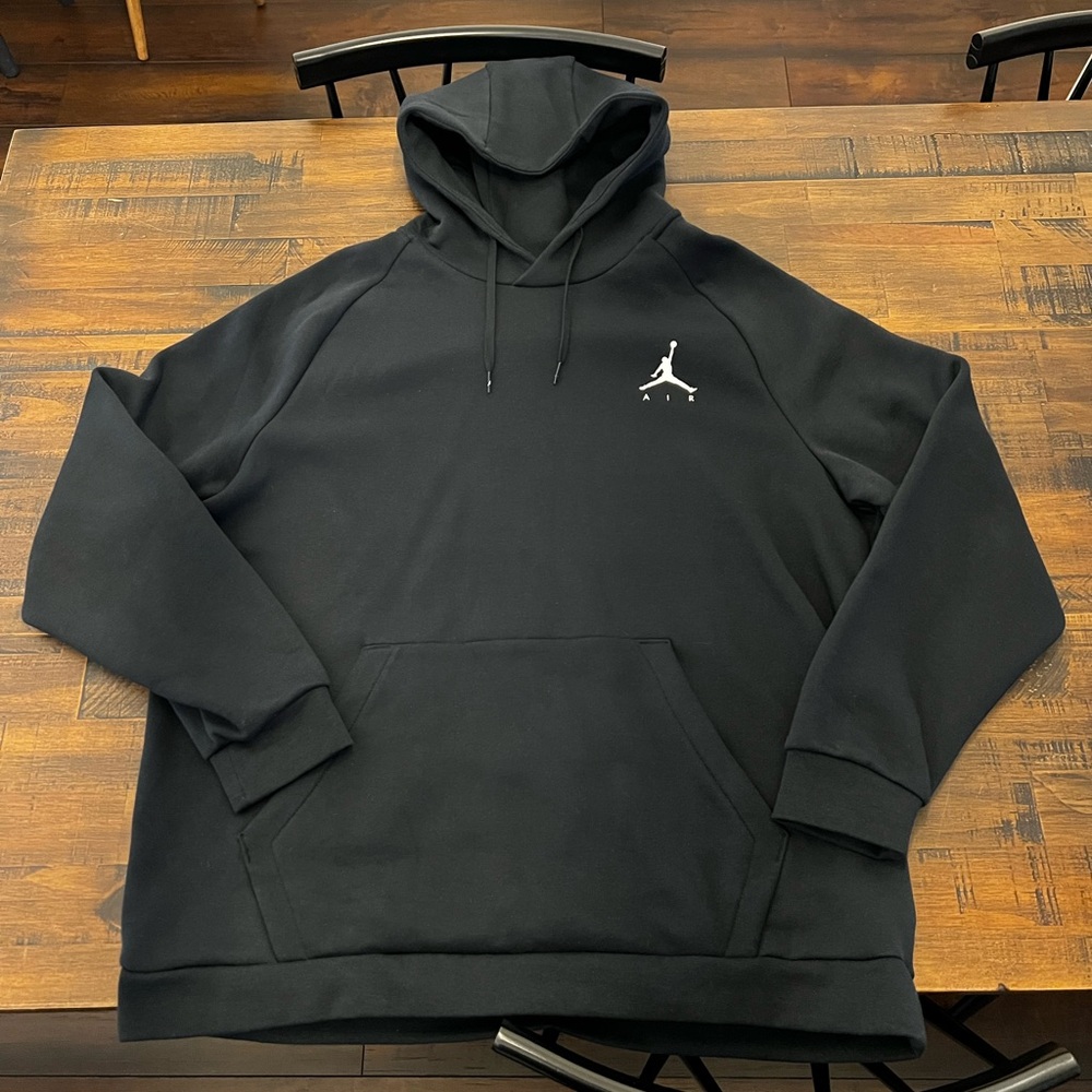 New Nike Men's Air Jordan Jumpman Fleece Hoodie Black 940108-010 XXL 2XL